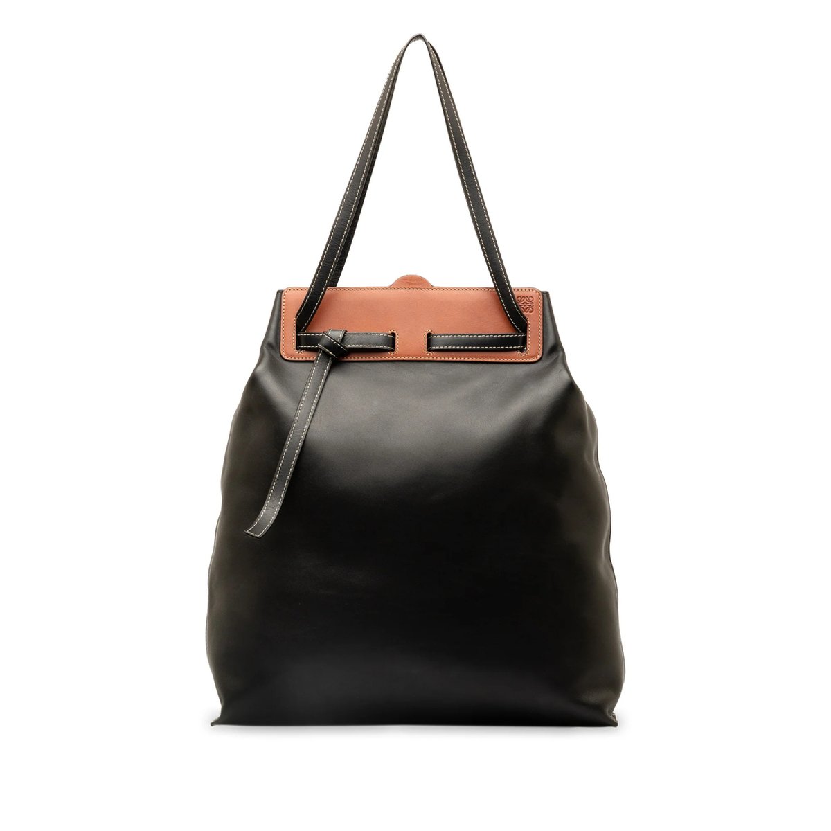 Lazo leather tote