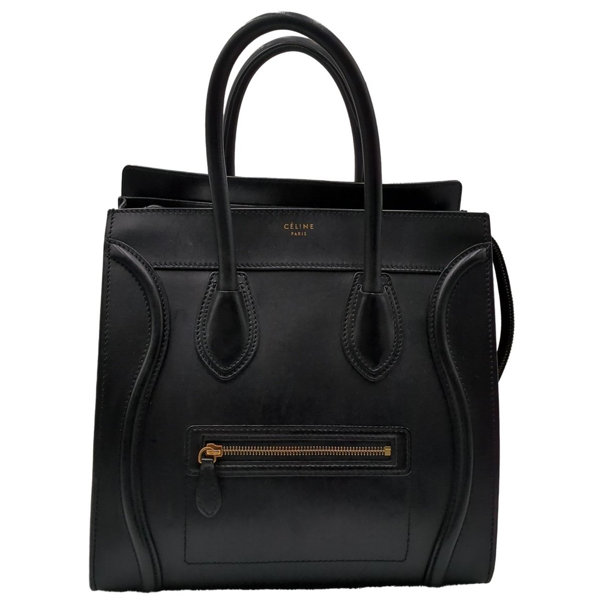 Luggage leather handbag