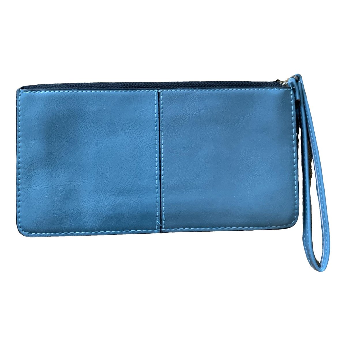 Signature Sufflette leather clutch bag