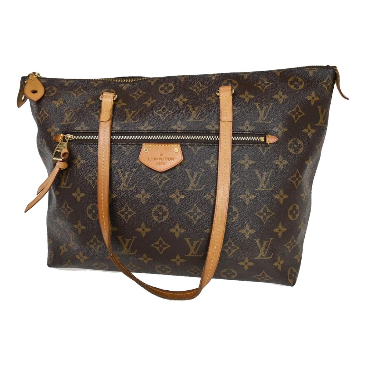 Babylone patent leather handbag