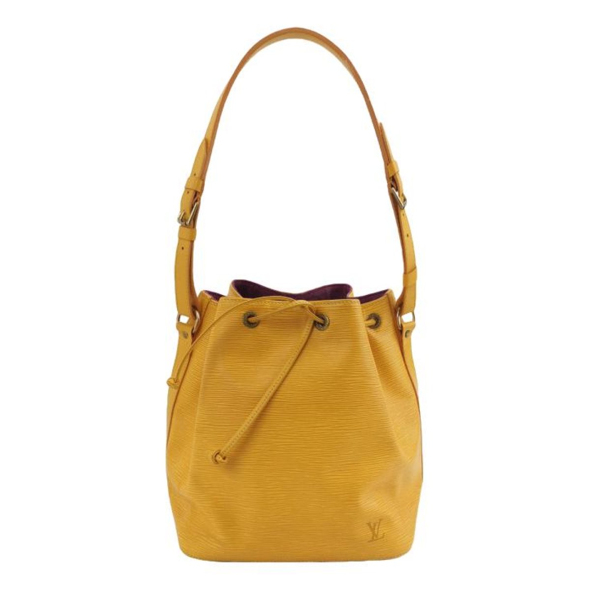 Nano Noé leather handbag