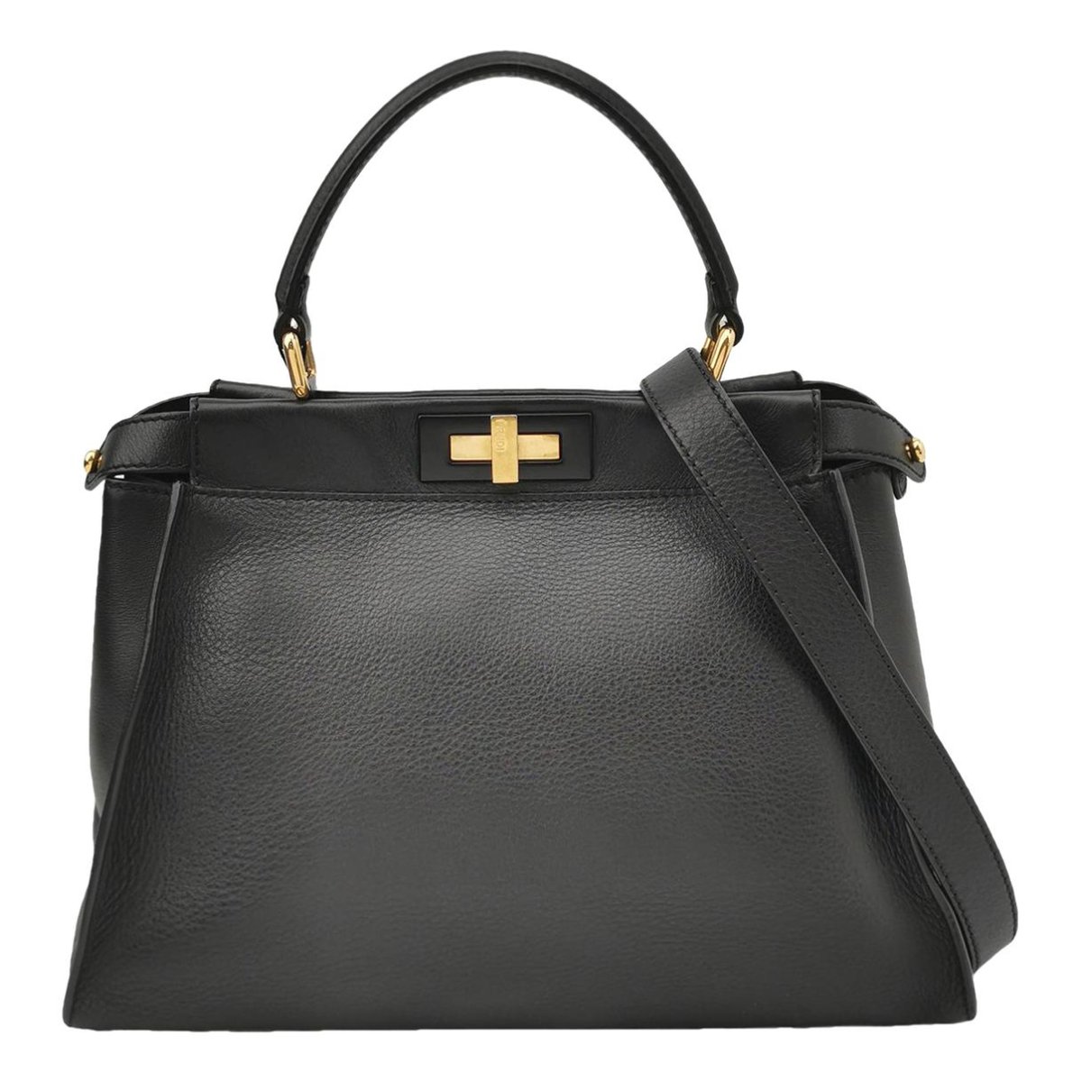 Peekaboo leather crossbody bag