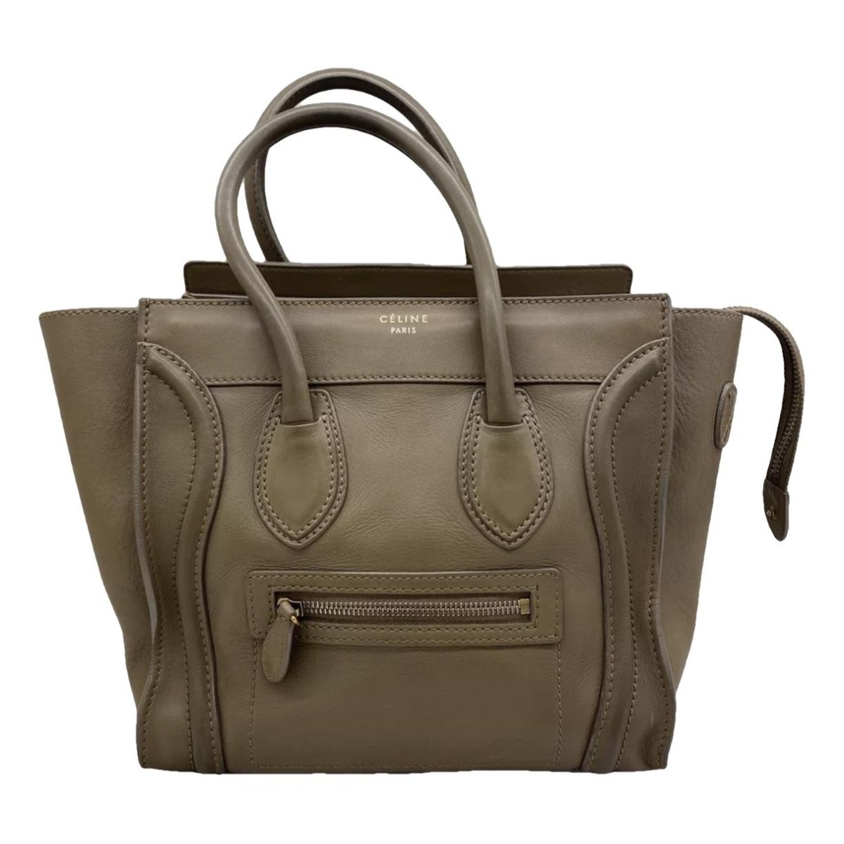 Luggage leather handbag