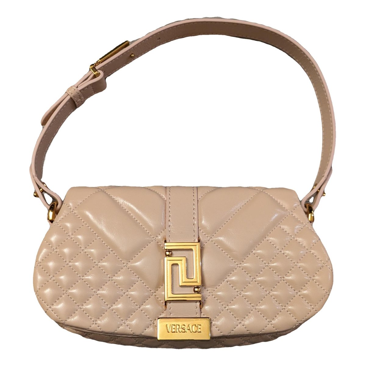 Greca Goddess leather handbag