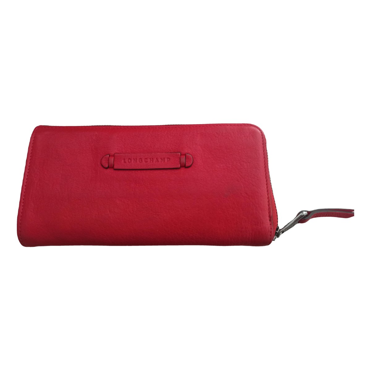 3D leather clutch bag