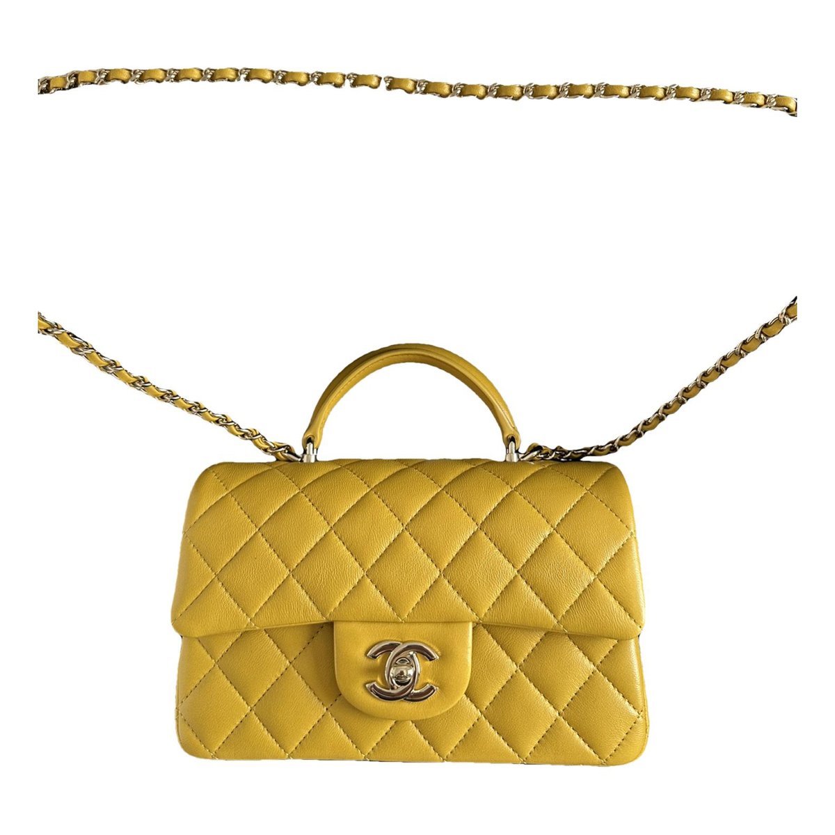 Timeless Classique Top Handle leather handbag