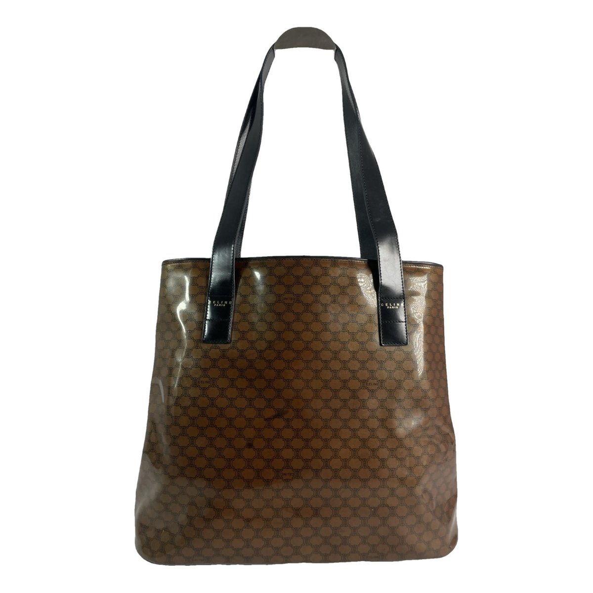SAC SEAU patent leather handbag