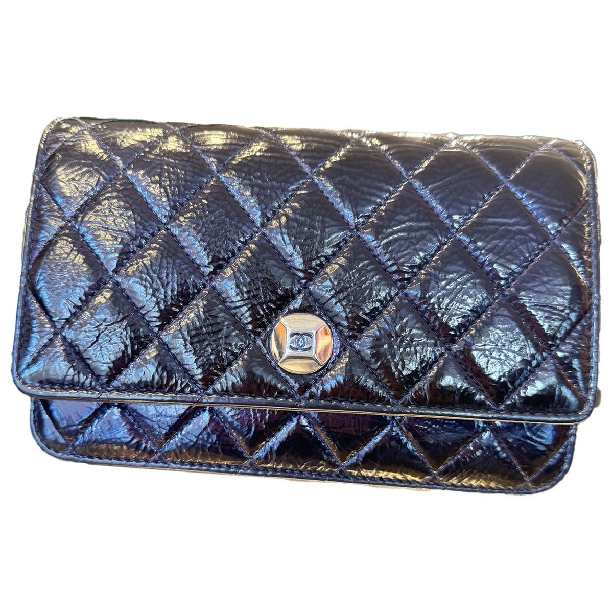 Trendy CC Wallet on Chain leather crossbody bag