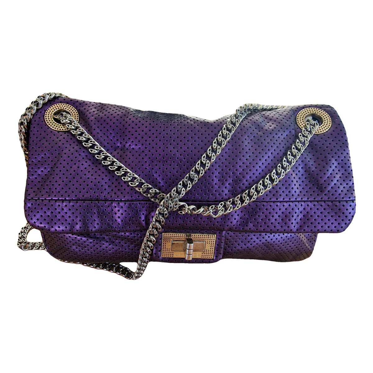 2.55 Long leather handbag
