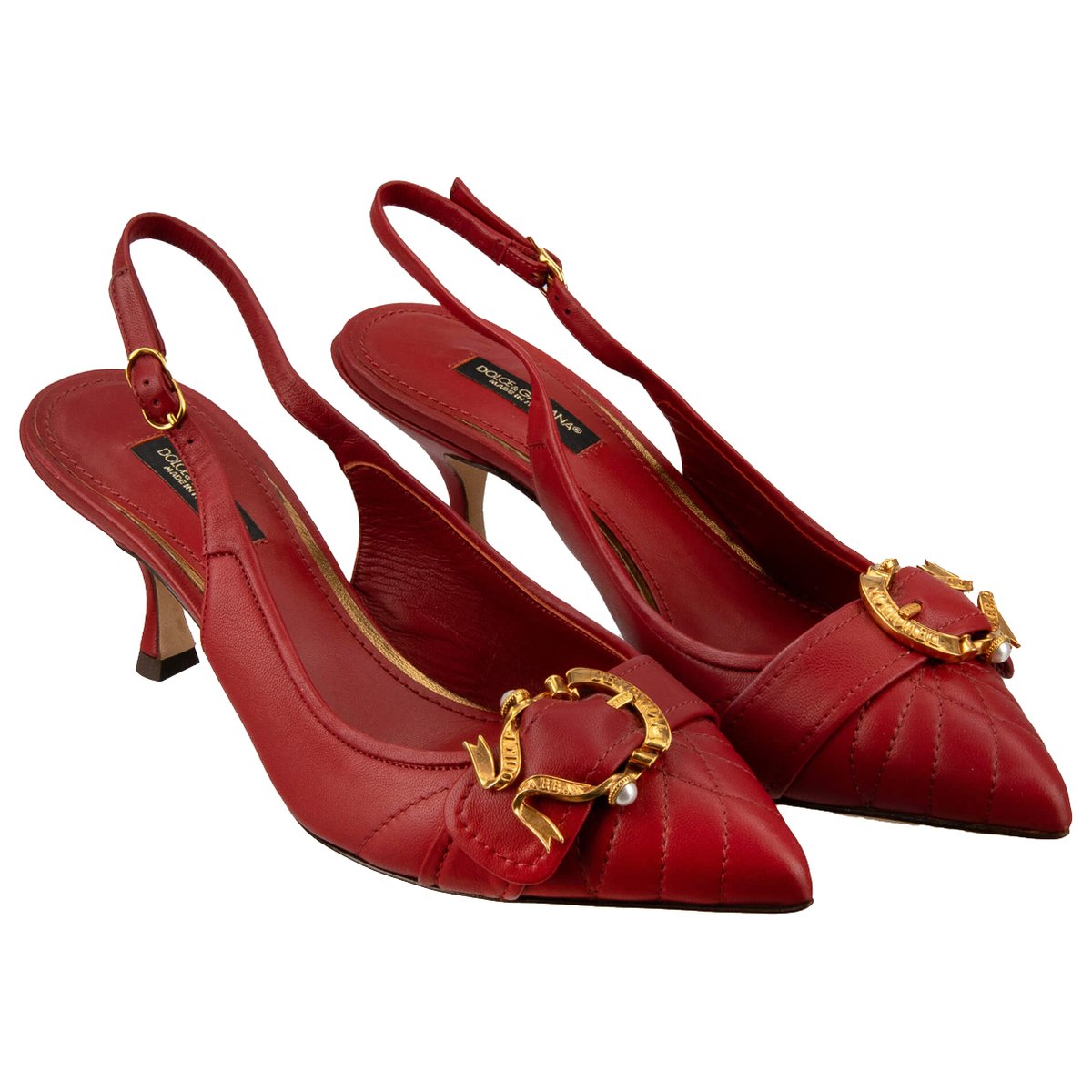 Lori leather heels
