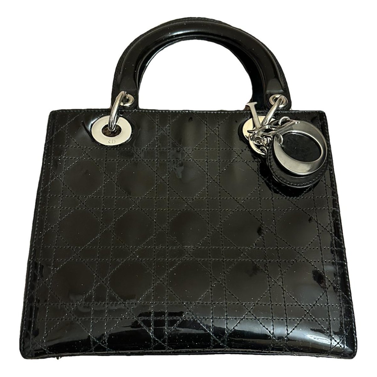 Lady Dior leather handbag
