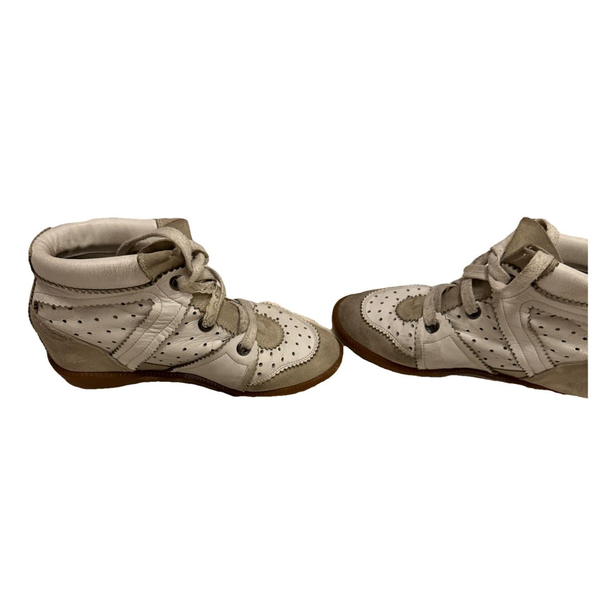 Bobby leather trainers