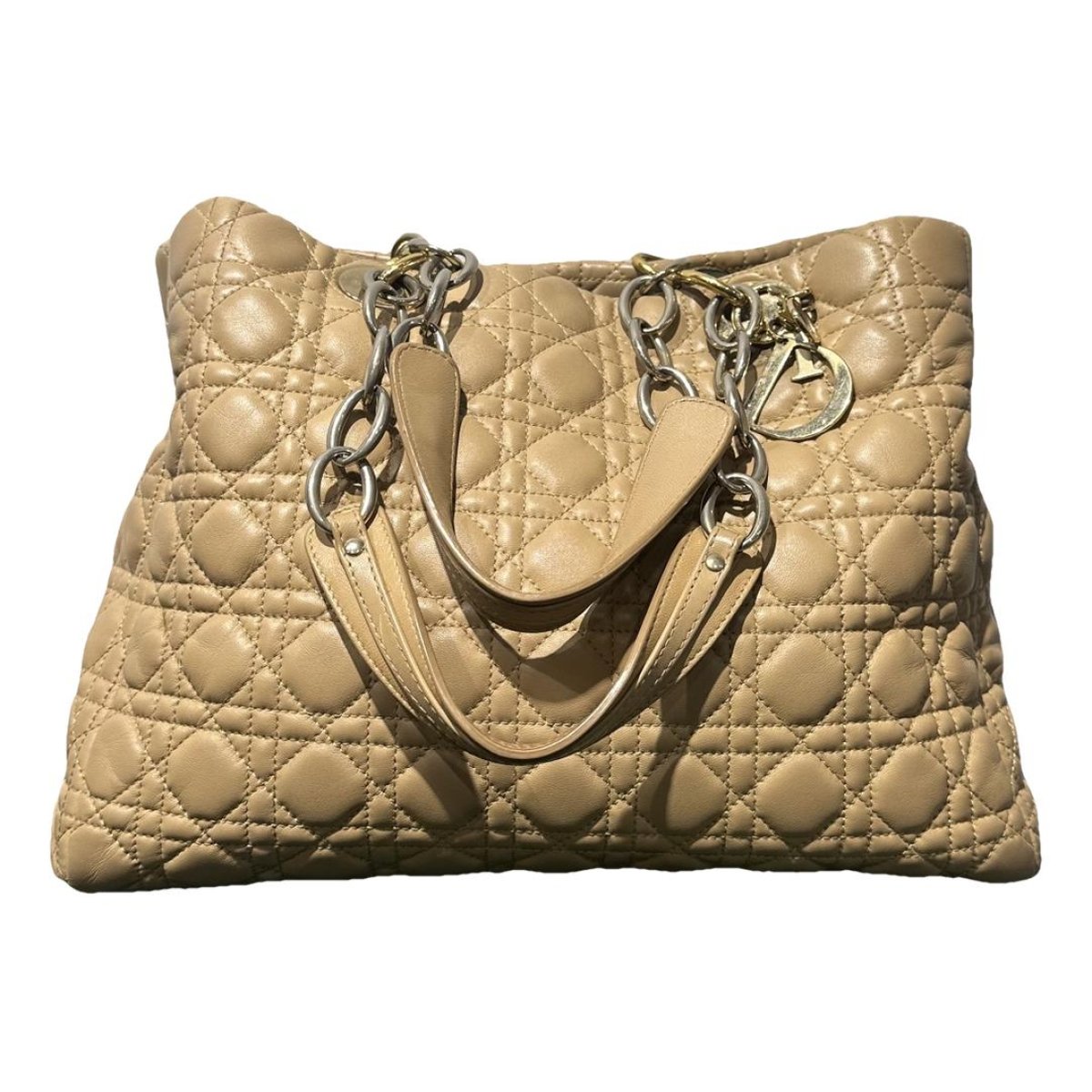 Dior Soft Shopping leather handbag