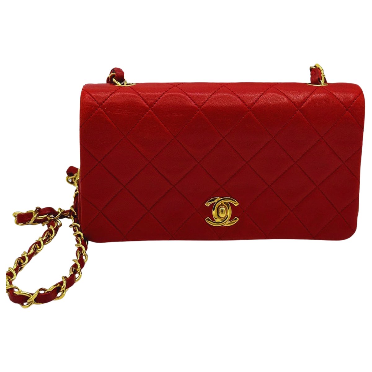 Mademoiselle leather crossbody bag