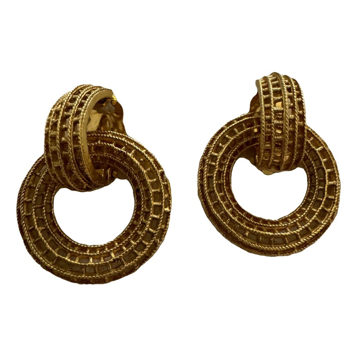 Matelassé earrings
