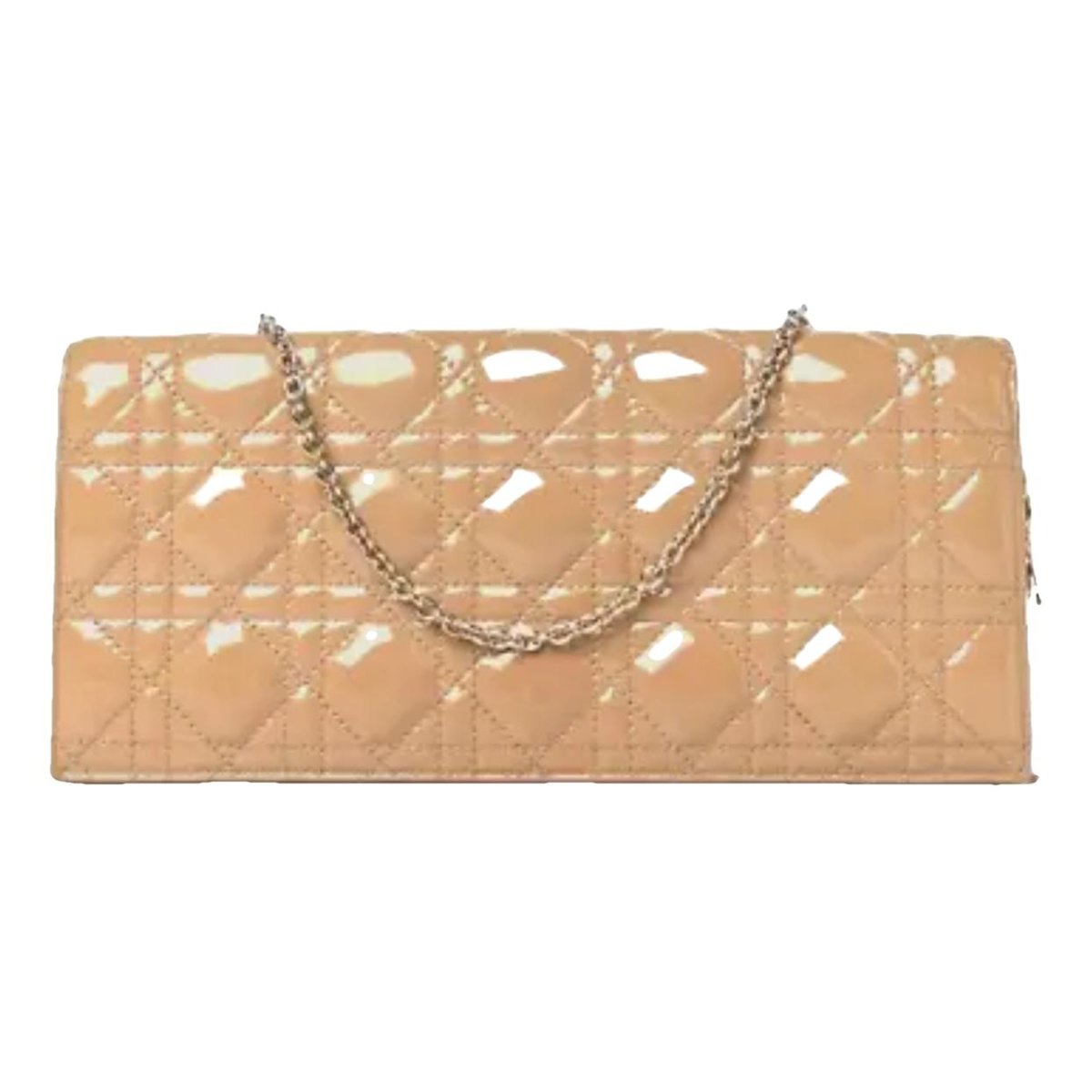 Lady Dior patent leather crossbody bag