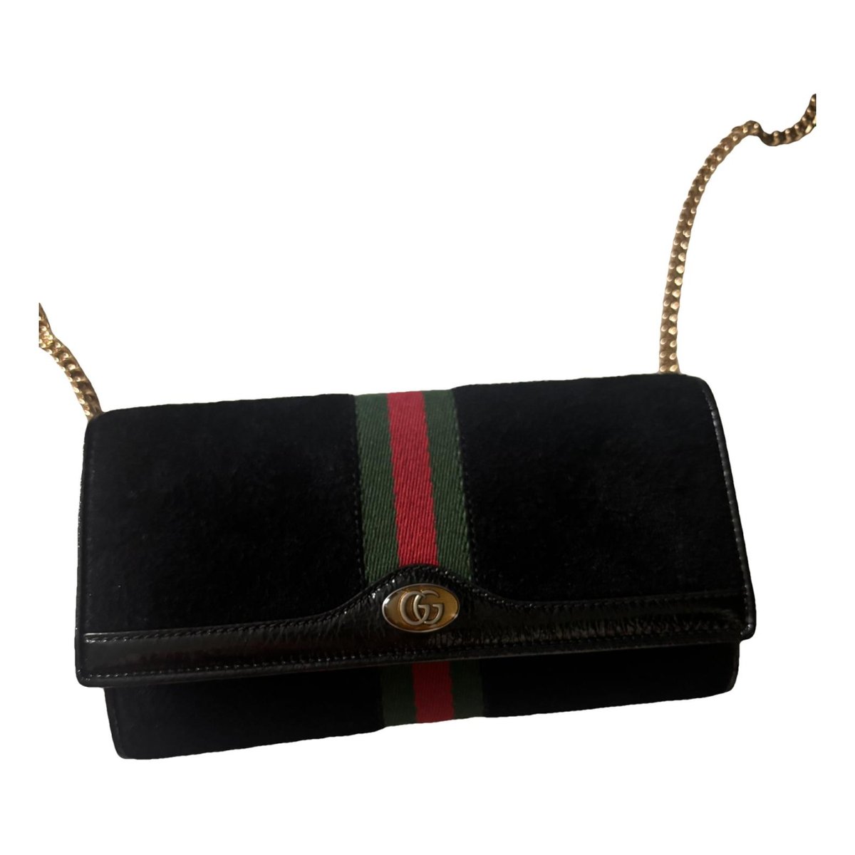 GG Marmont Chain Flap Wallet crossbody bag