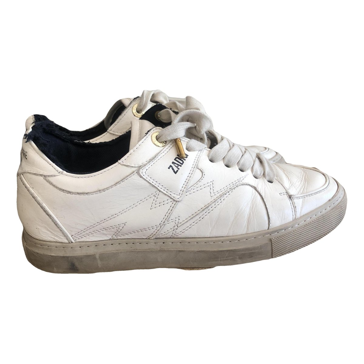 ZV1747 Flash leather trainers