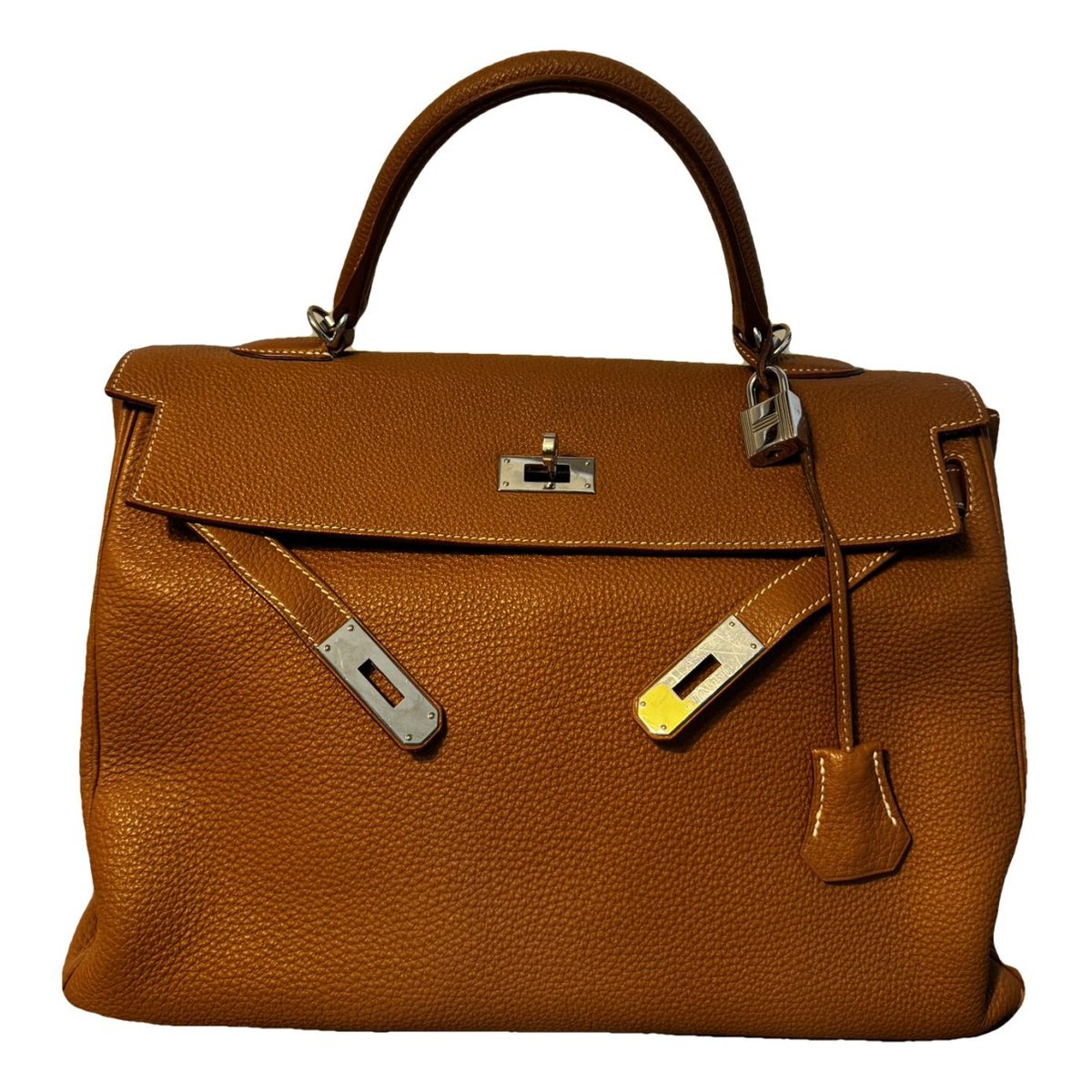 Kelly 35 leather handbag