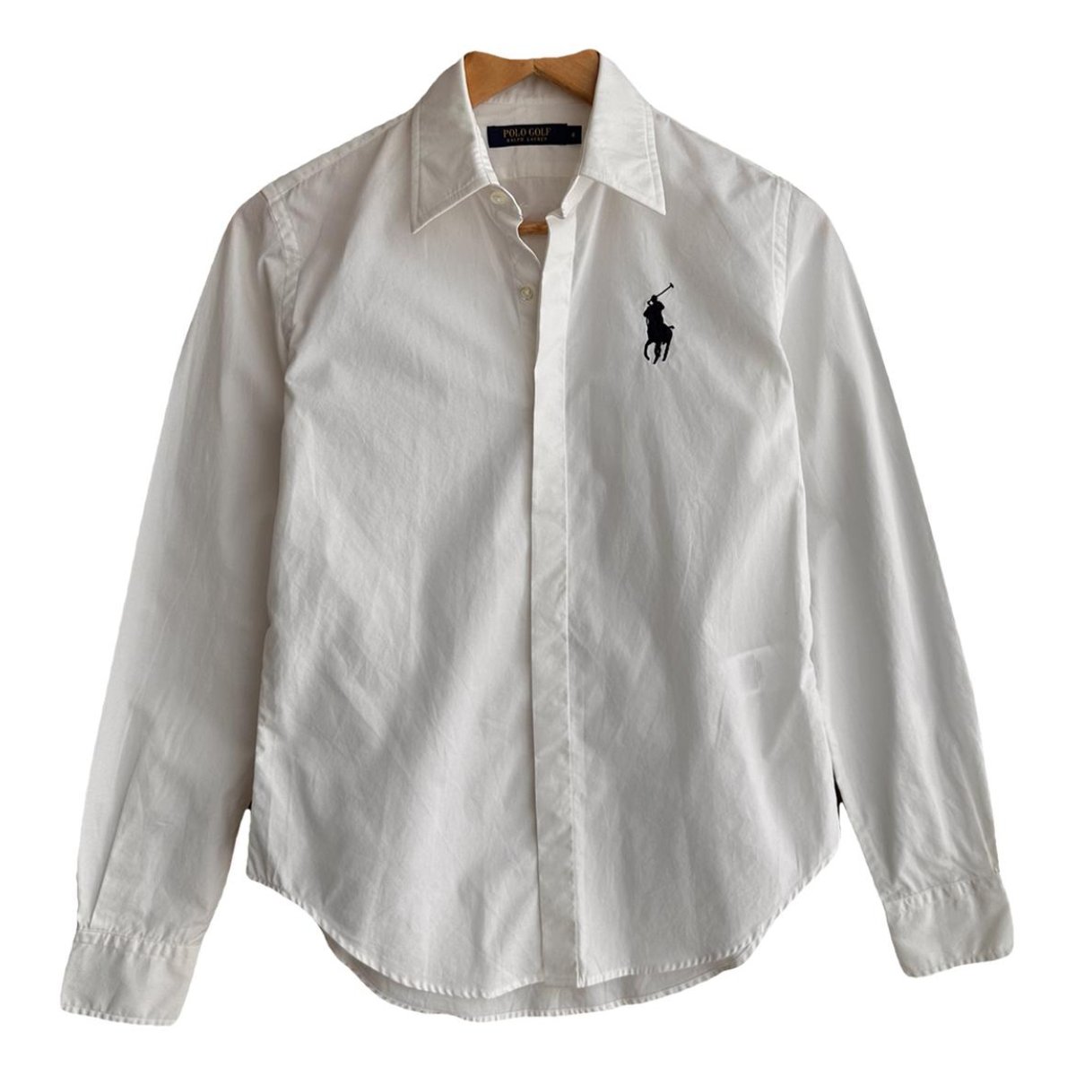 Polo cintré manches longues blouse
