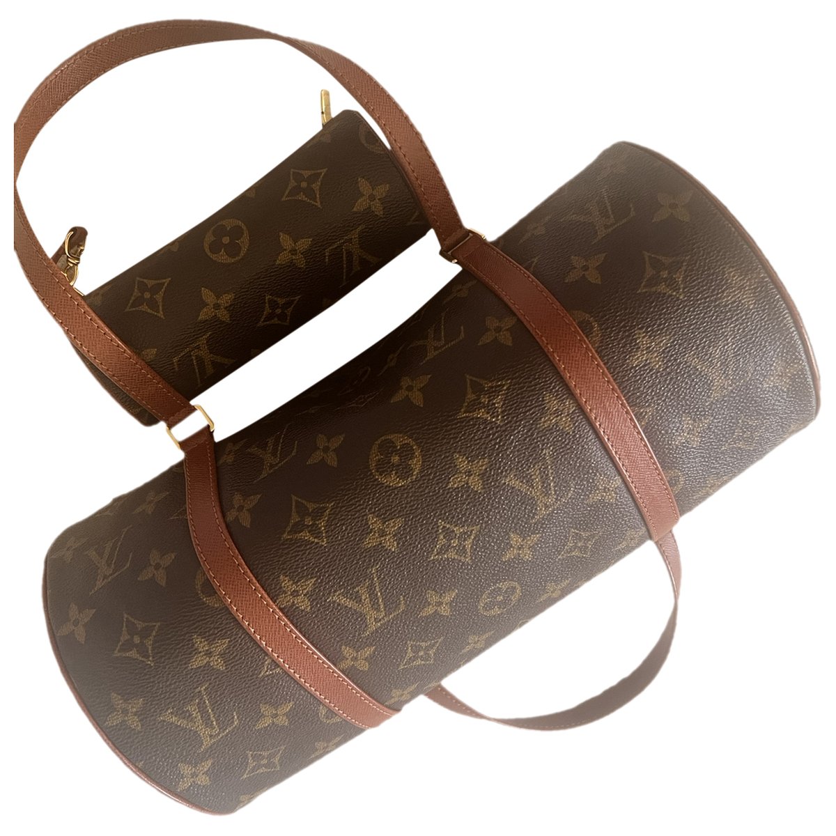 Papillon leather handbag