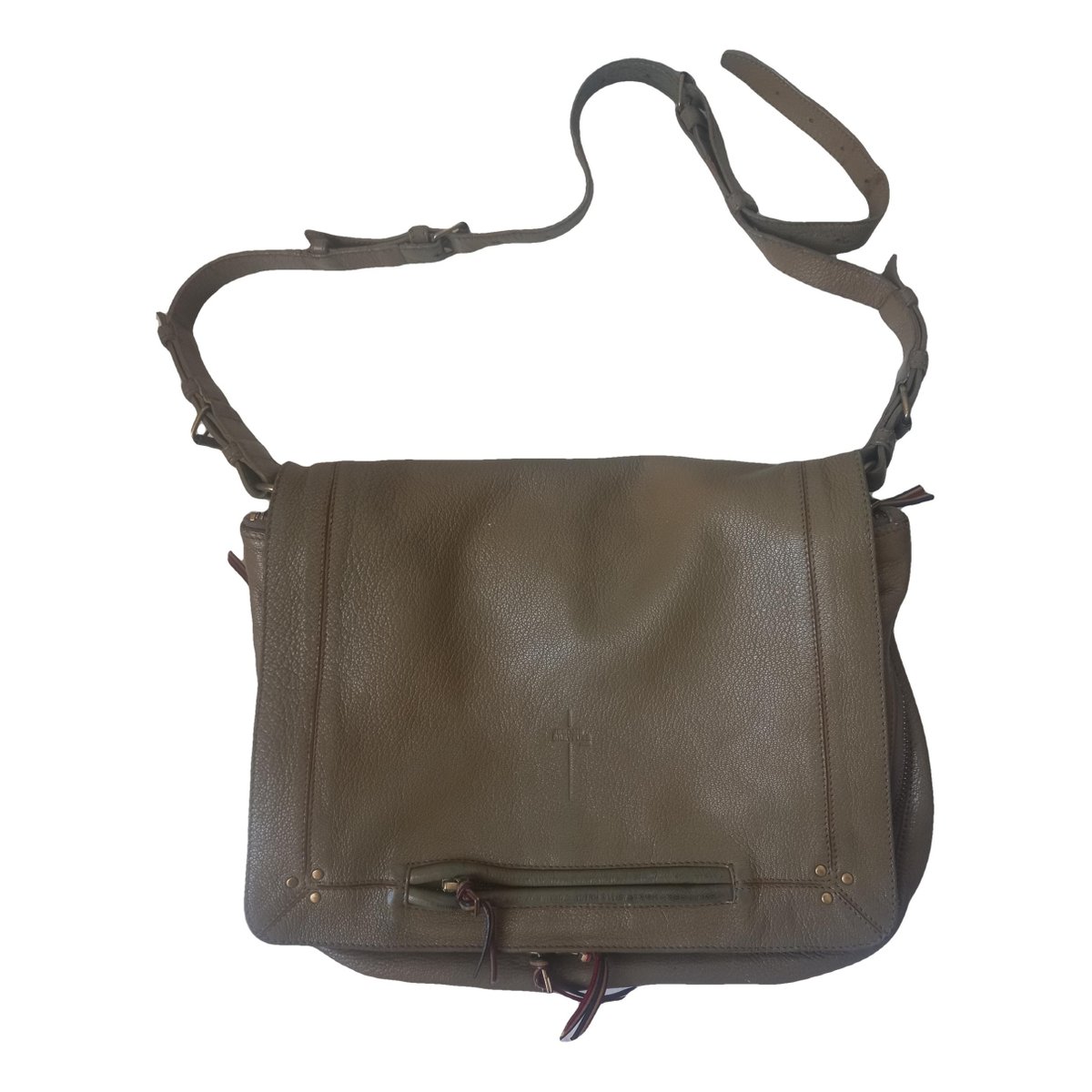 Albert leather crossbody bag