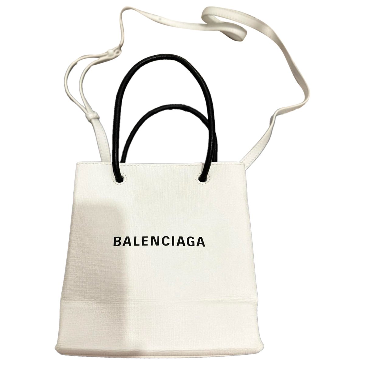 Balenciaga Plastic bag shooper