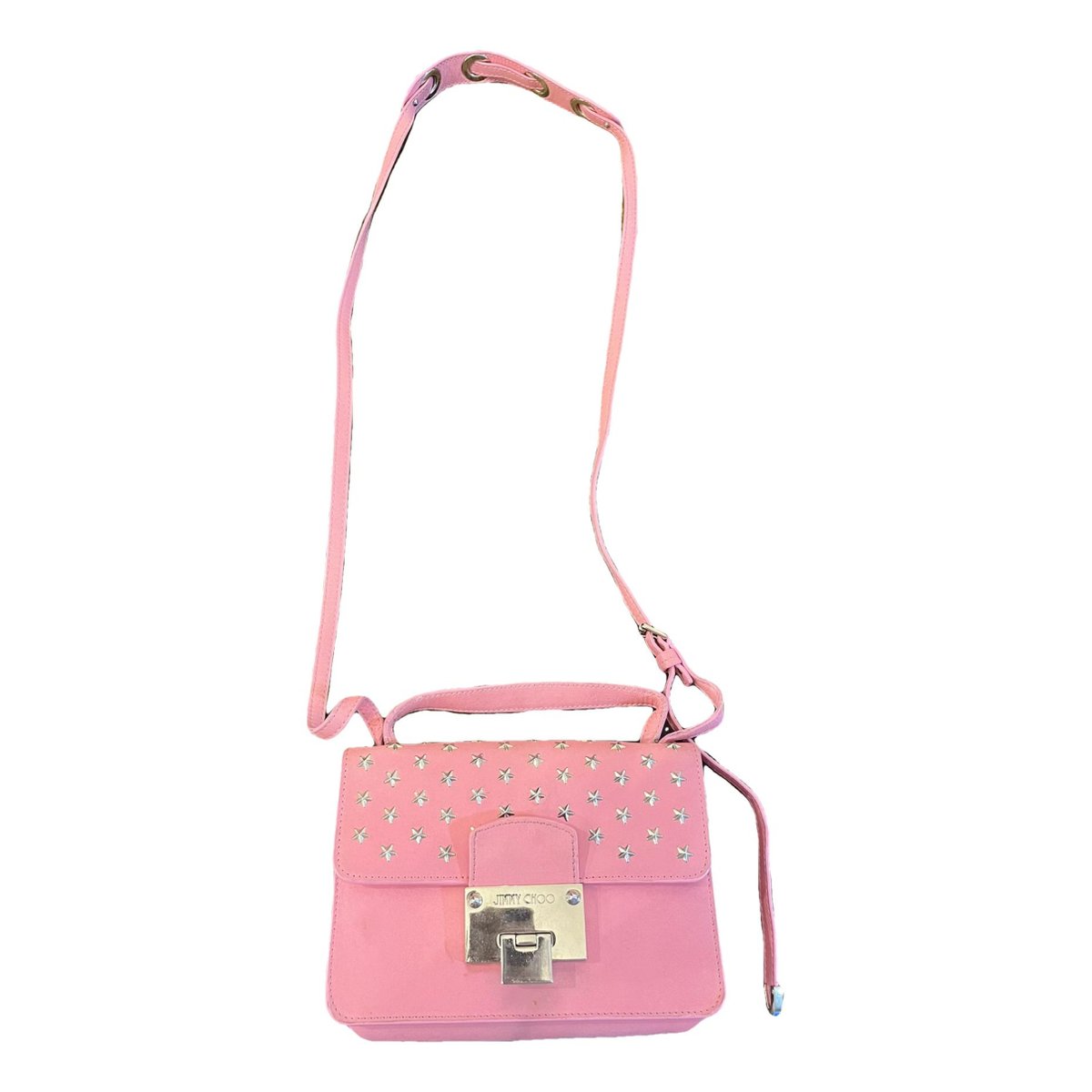Rebel leather clutch bag