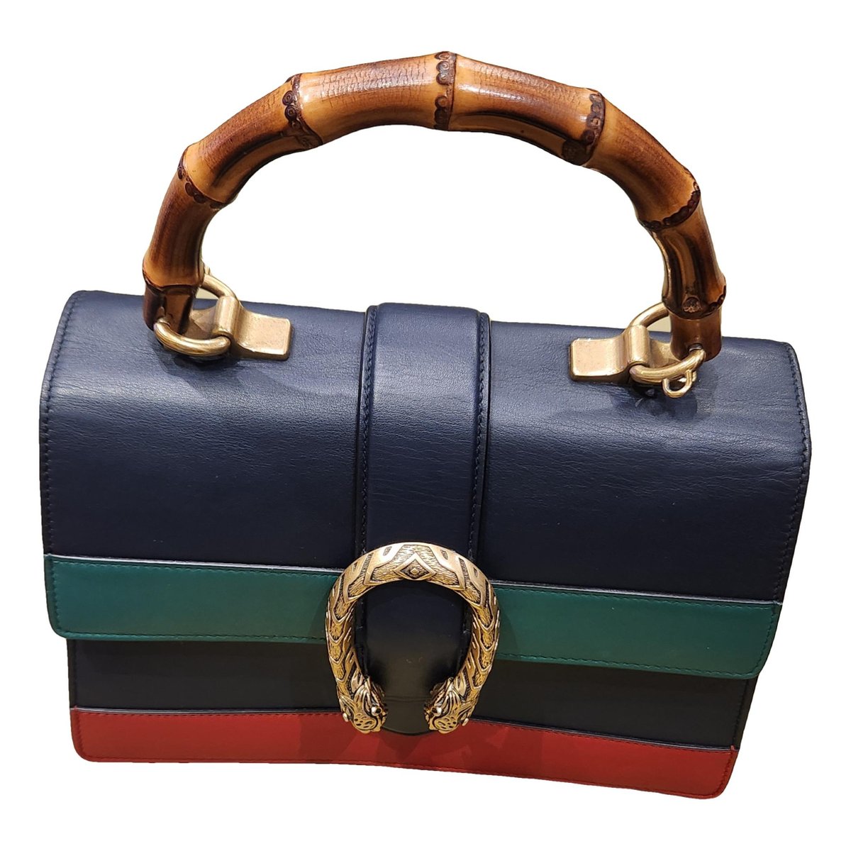 Dionysus Bamboo leather handbag