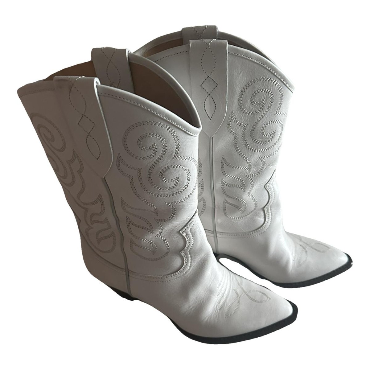 Duoni leather cowboy boots