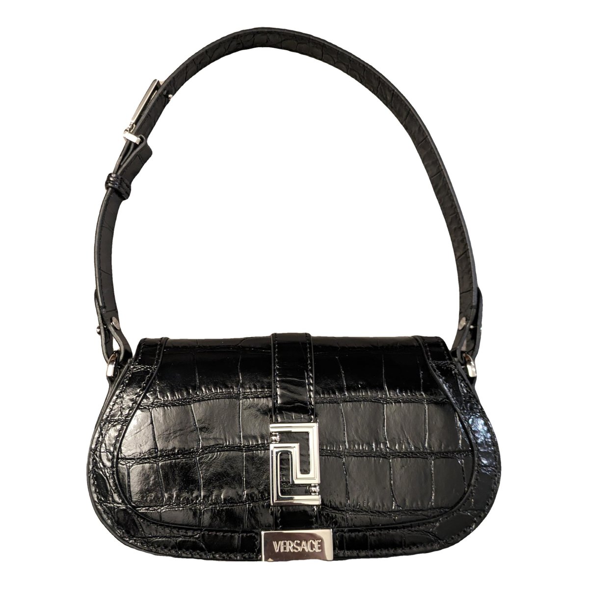 Greca Goddess leather handbag