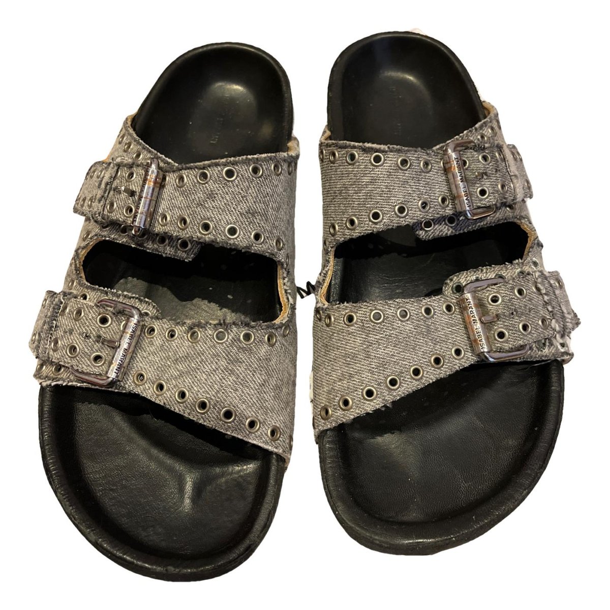 Lenny leather mules