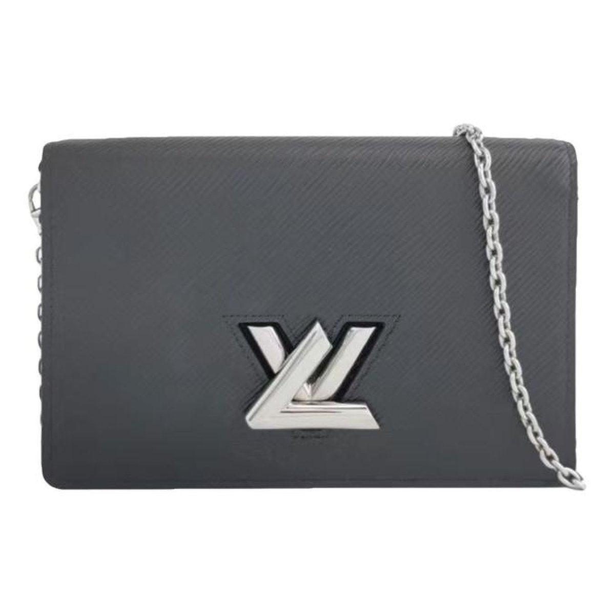 Twist leather handbag
