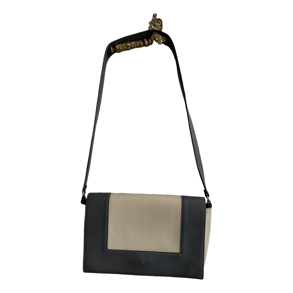 Frame leather crossbody bag