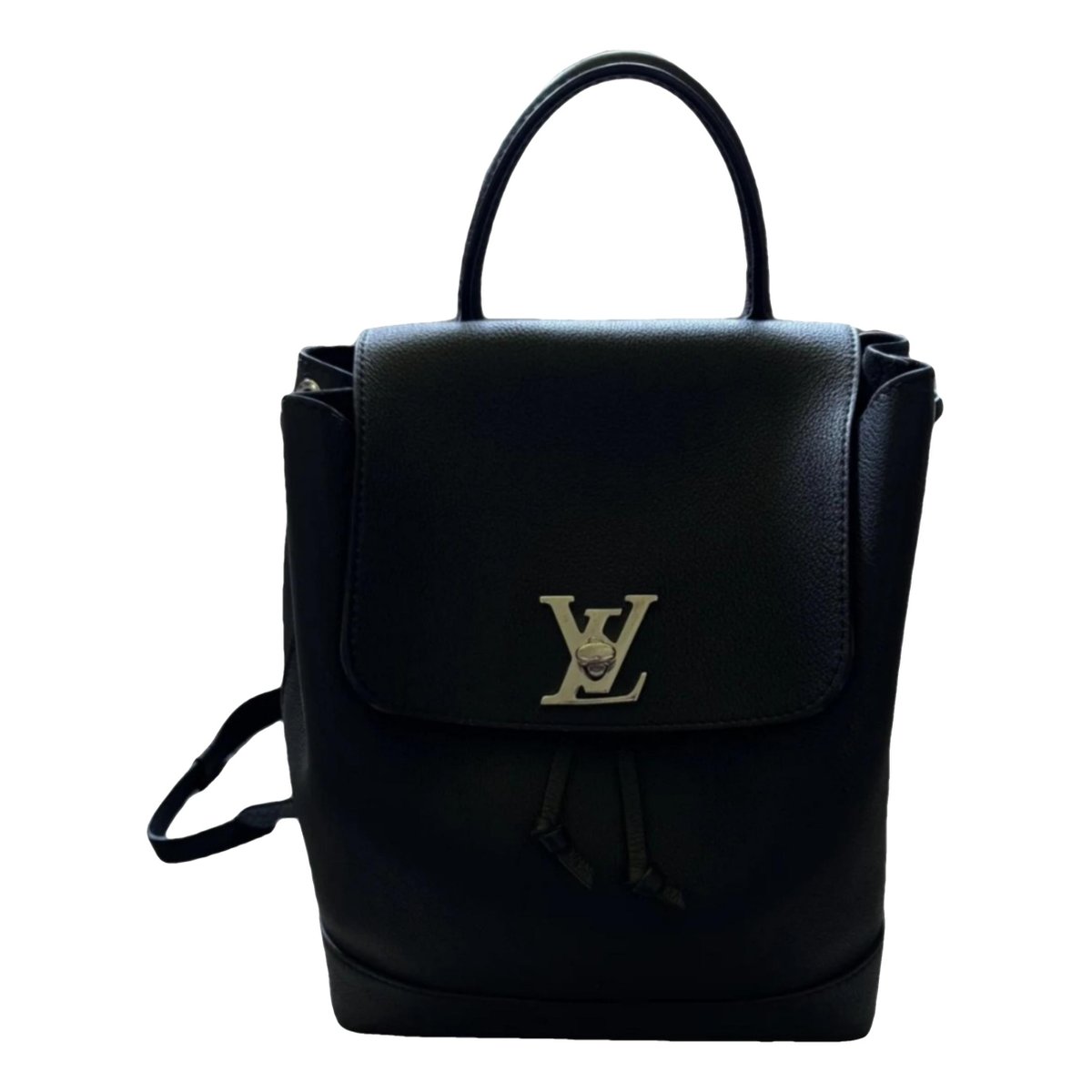 Lockme leather backpack
