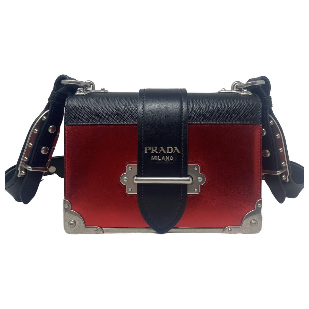 Cahier leather crossbody bag