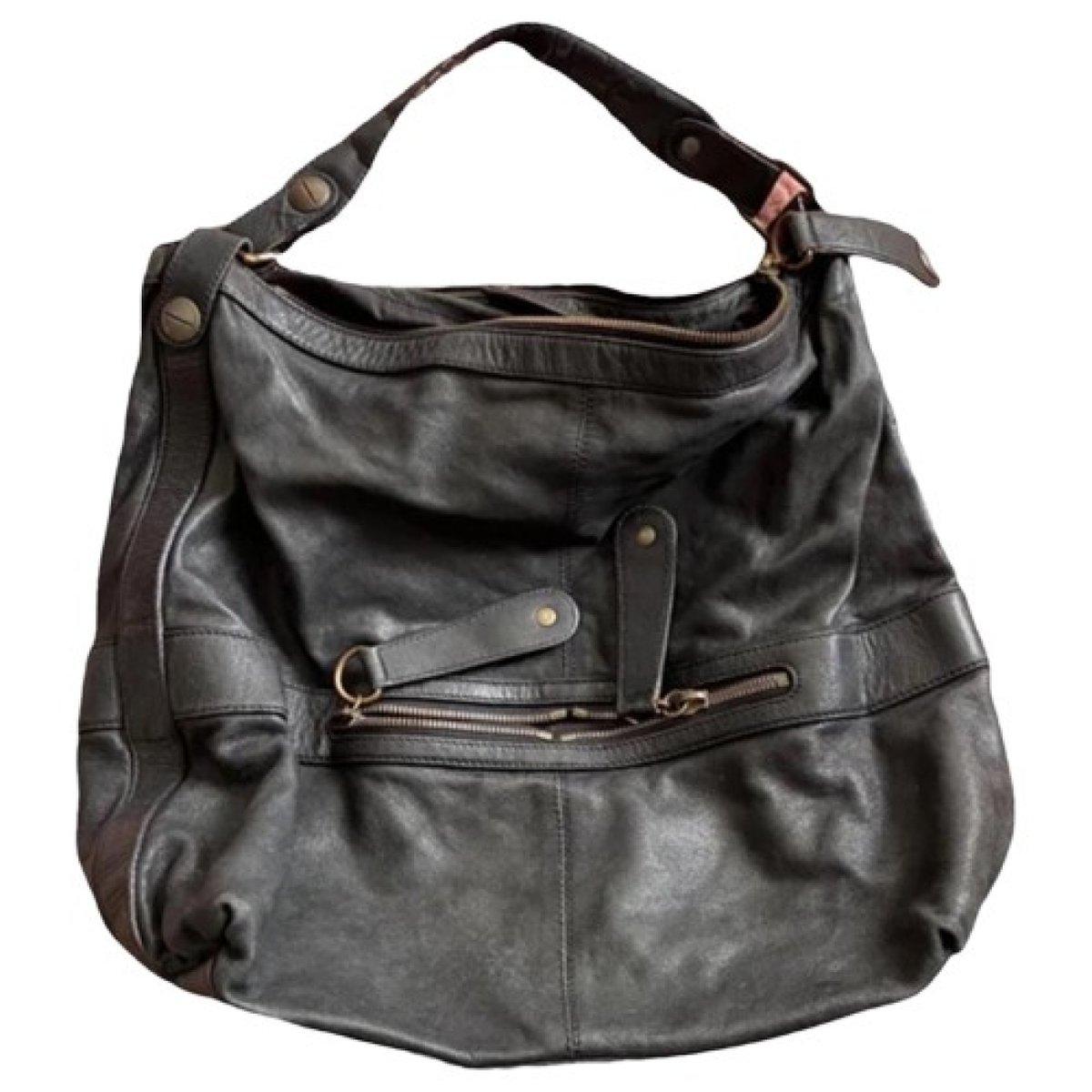 24h leather handbag
