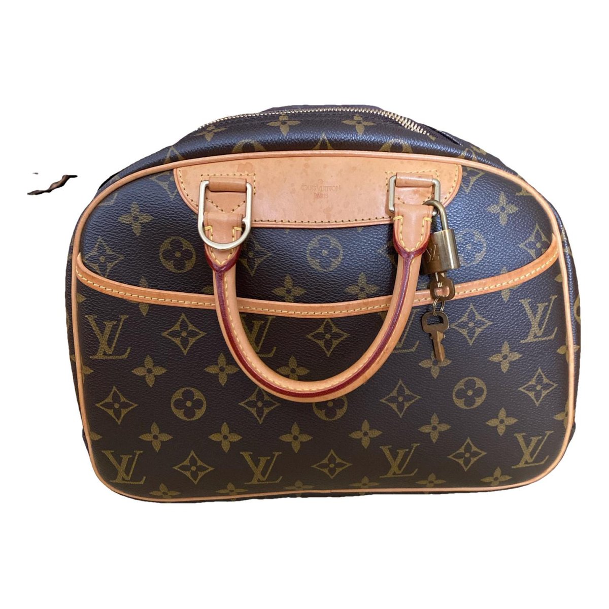 Deauville leather handbag