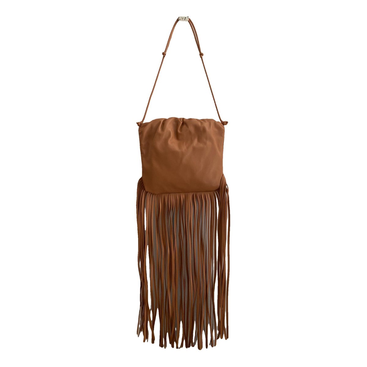 Fringe Pouch pony-style calfskin crossbody bag