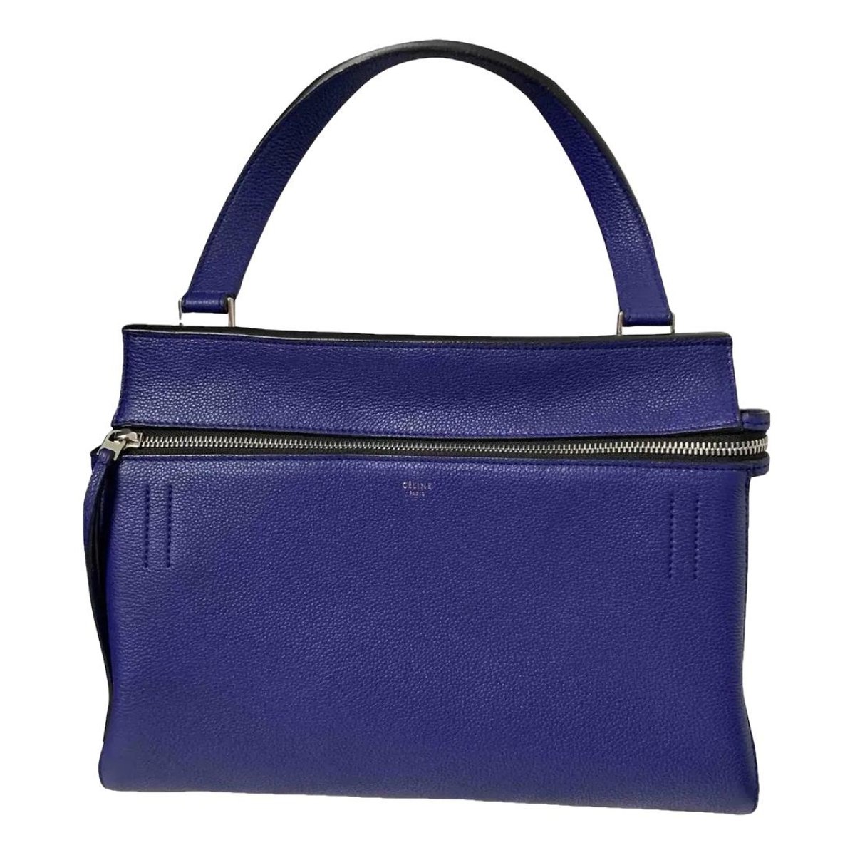 Edge leather handbag
