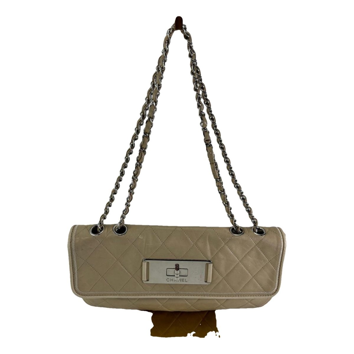 East West Chocolate Bar leather handbag
