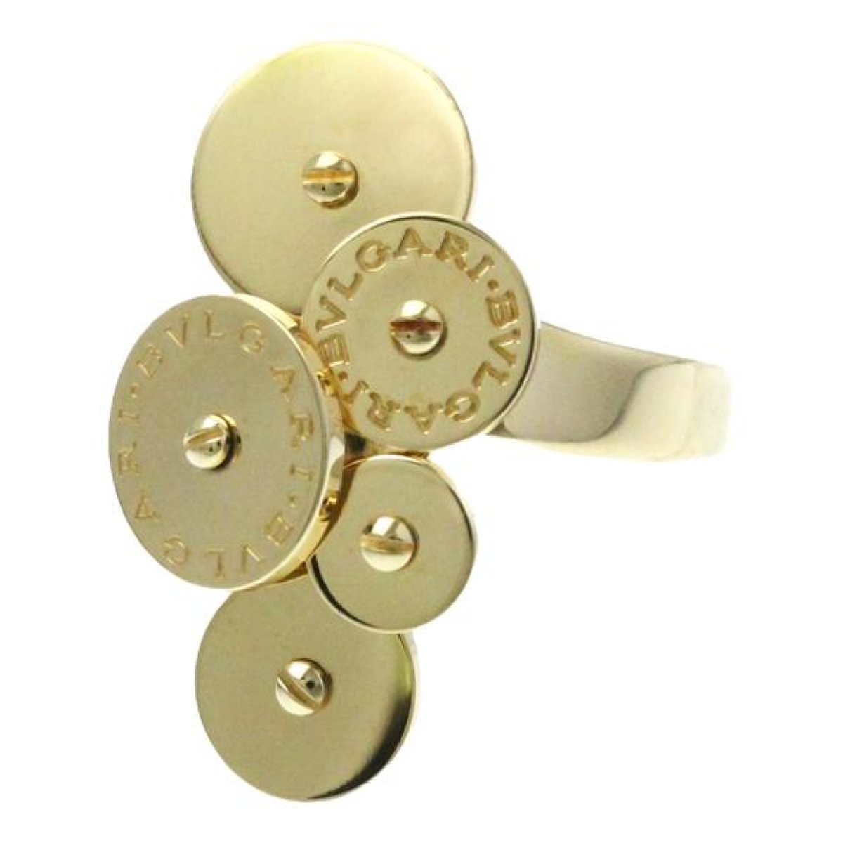 Cicladi yellow gold ring