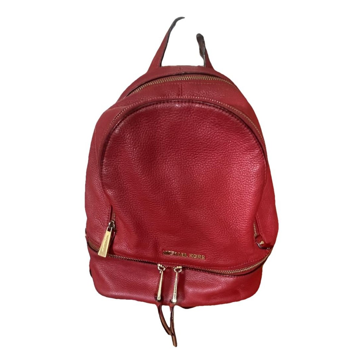 Rhea leather backpack