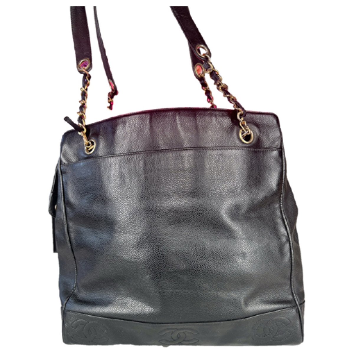 Deauville Chain leather handbag