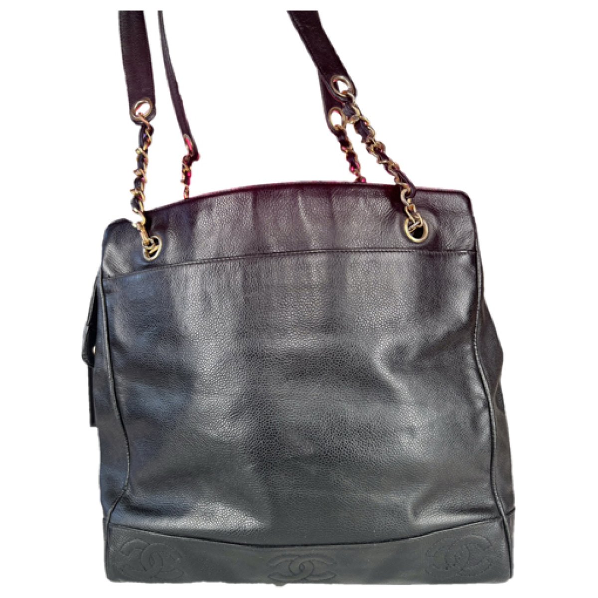 Deauville leather handbag