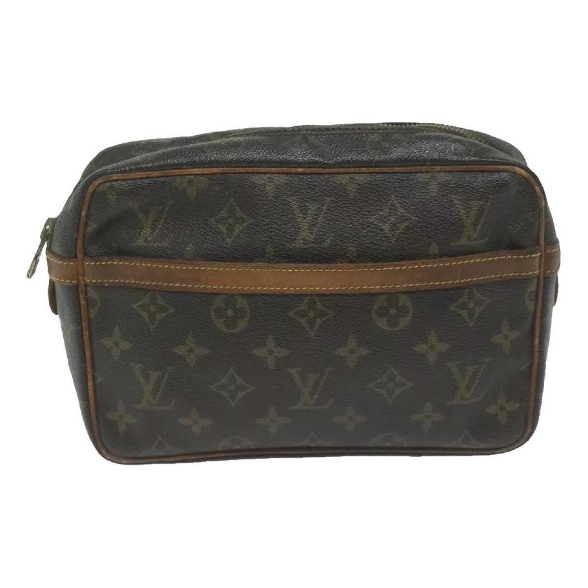 Marly vintage leather clutch bag