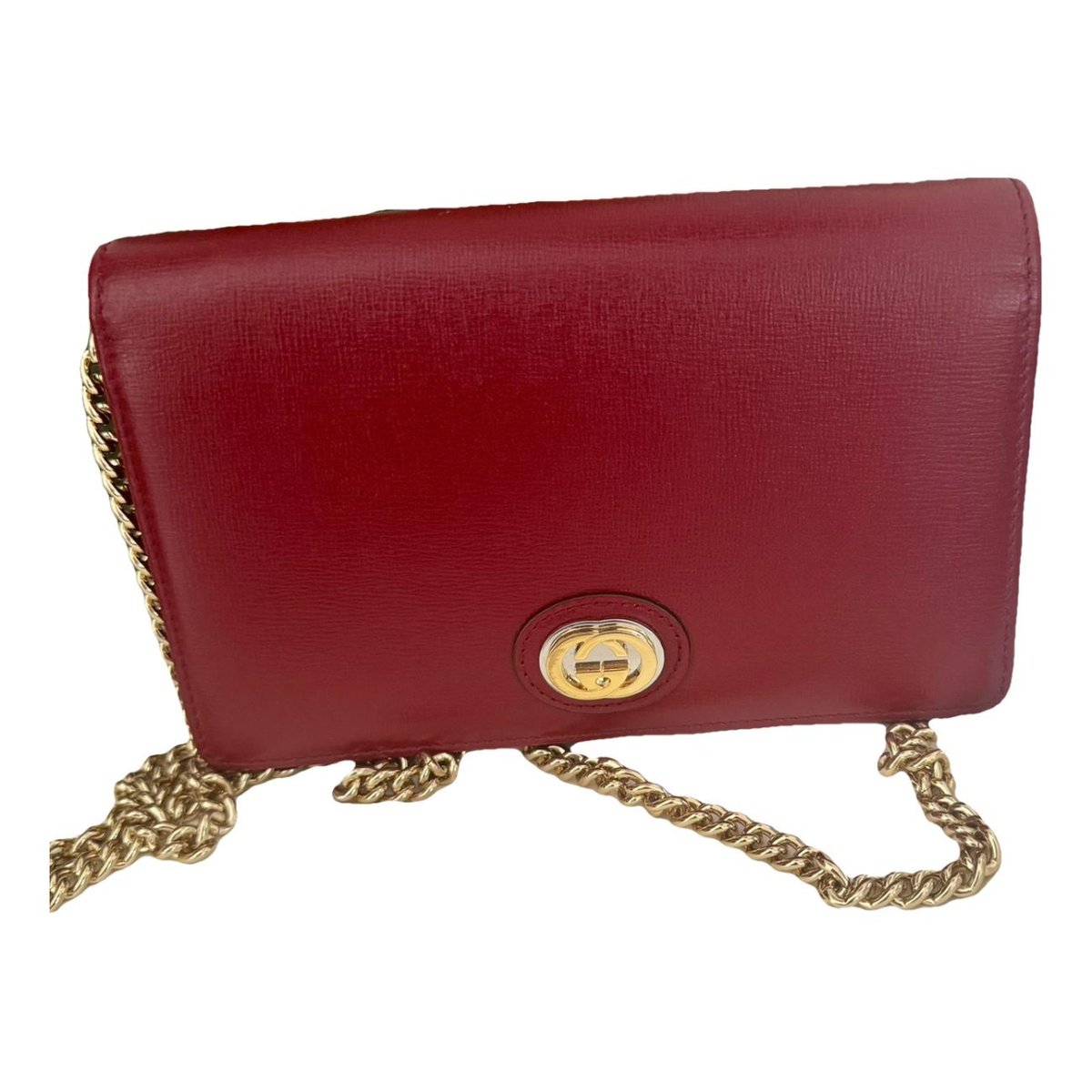 GG Marmont Chain leather crossbody bag