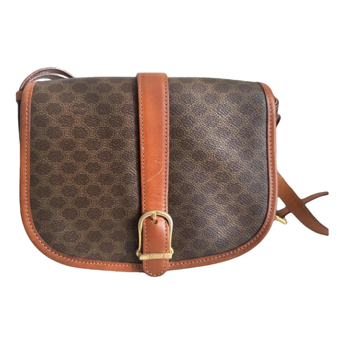 Folco leather crossbody bag