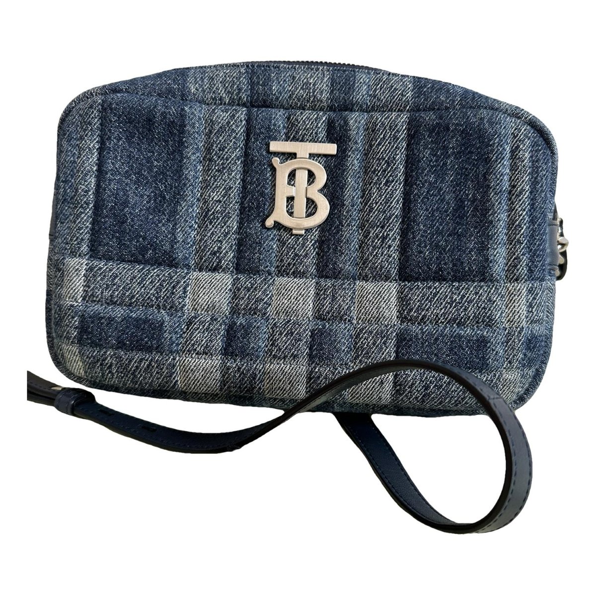 Lola Caméra leather crossbody bag