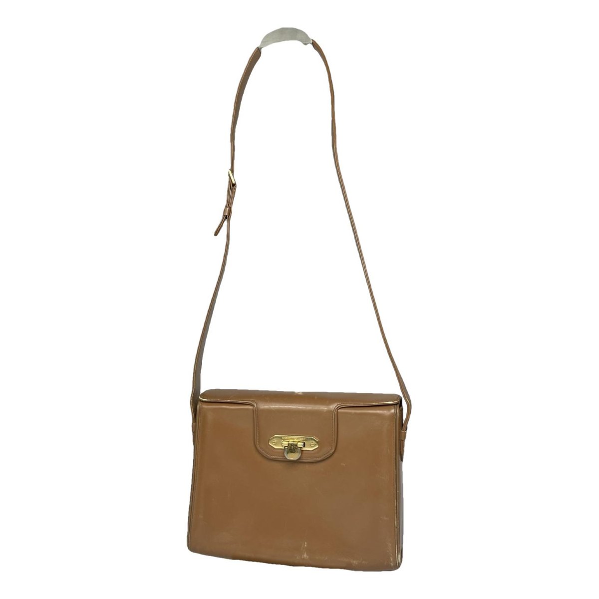 Glam Lock leather handbag